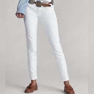 Ralph  Lauren Skinny White Jeans size 32 White
